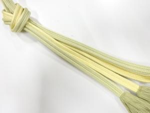 正絹　撚り房　手組帯締め